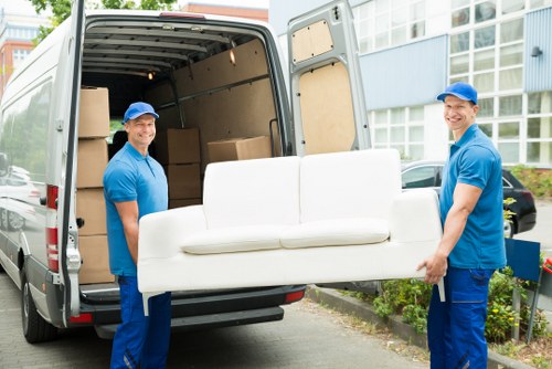 Charitable reuse of furniture and office items from storage