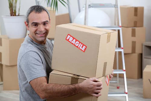 Business storage space in Fitzrovia with organized office items