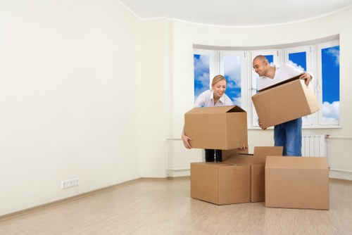 Packing and loading support for a home move in Fitzrovia