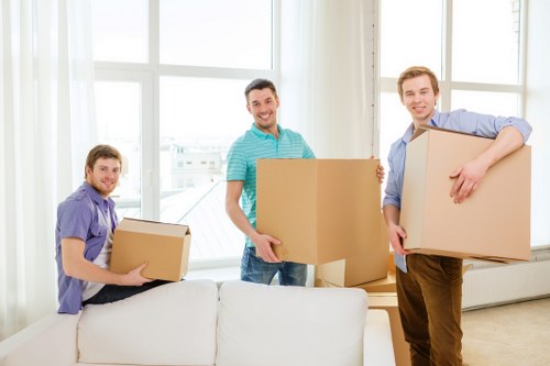 Careful packing for period property moves in central London Fitzrovia